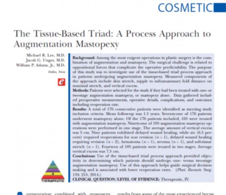 Tissue based triad 2014 PRS